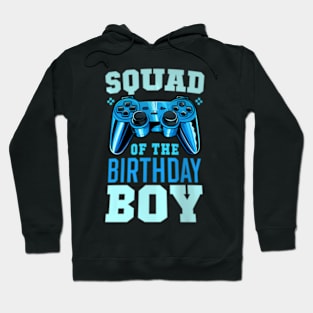 Squad of the Birthday Video Birthday Hoodie